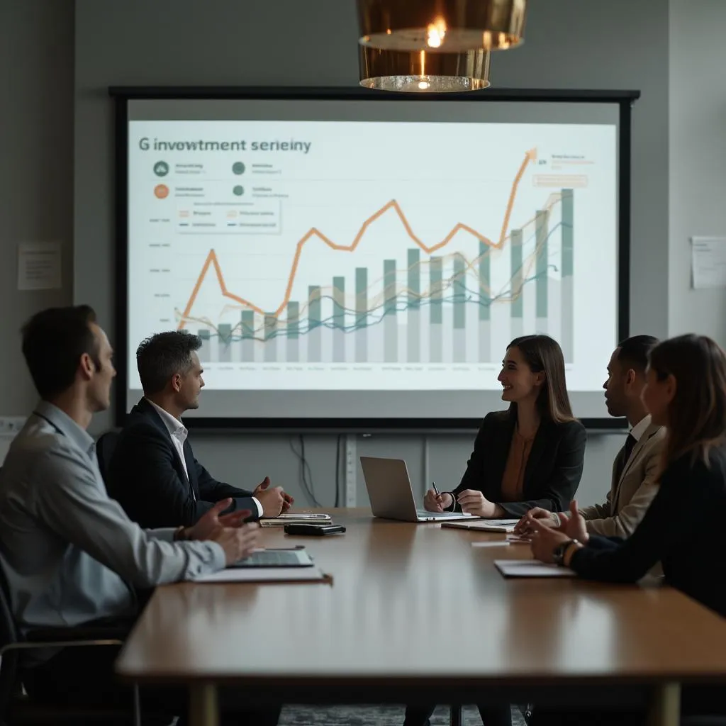 Client presentation meeting